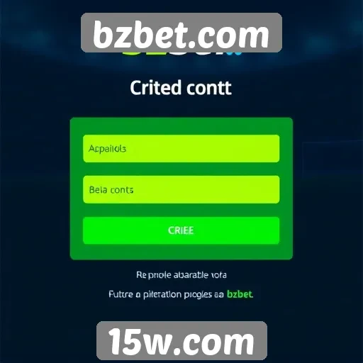 Como criar uma conta no bzbet.com de forma simples